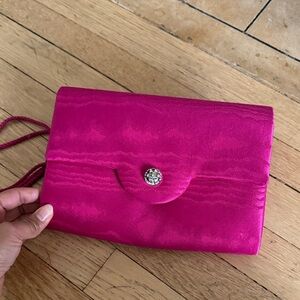 Elegant Pink Clutch Bag
